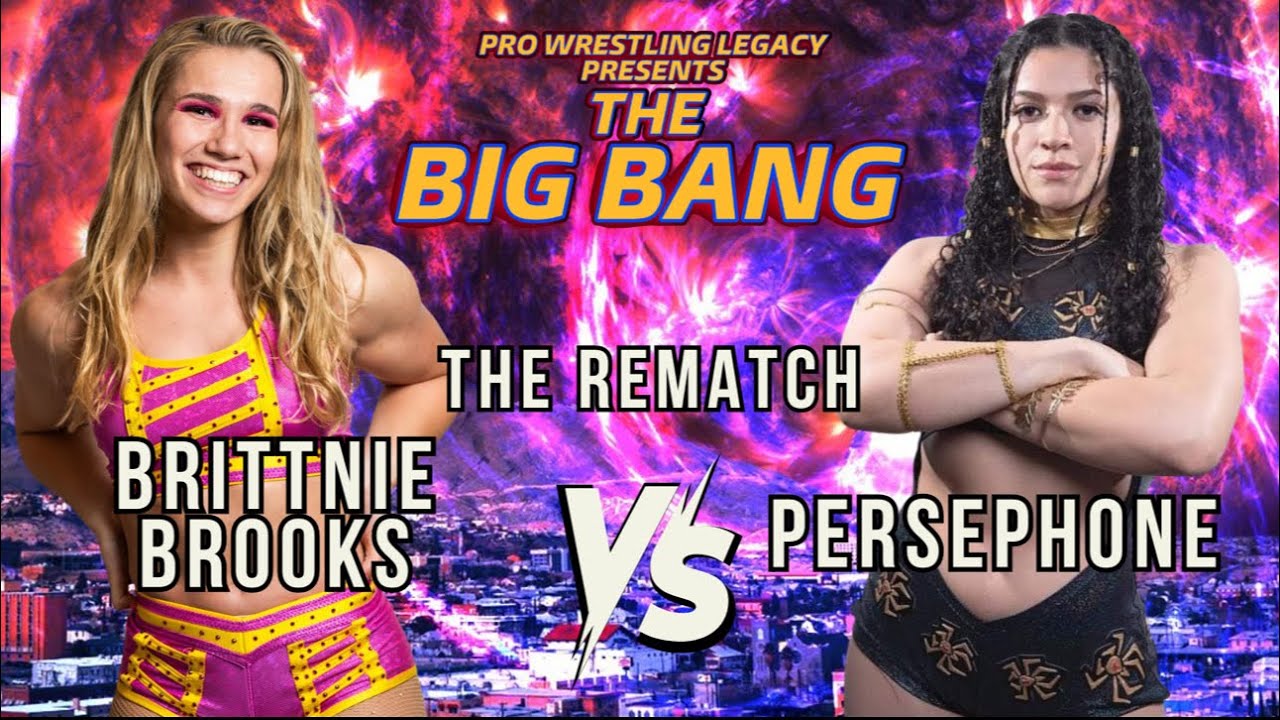 Brittnie Brooks vs Persephone (The Rematch) PWL: The Big Bang