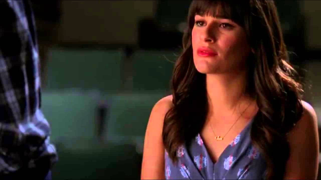 GLEE- Finn Proposes To Rachel | Yes/No [Subtitled] HD