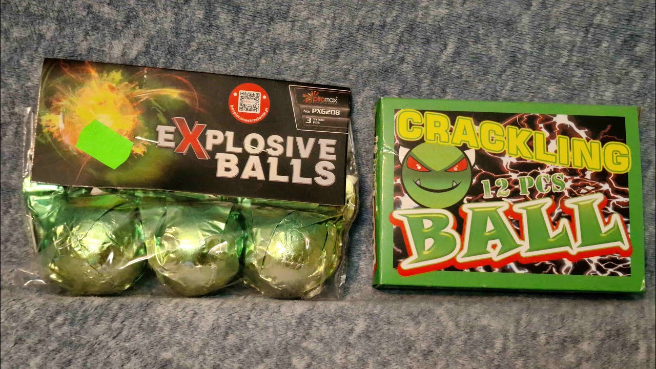 Kulki Cracklingowe Explosive Balls,Crackling Ball