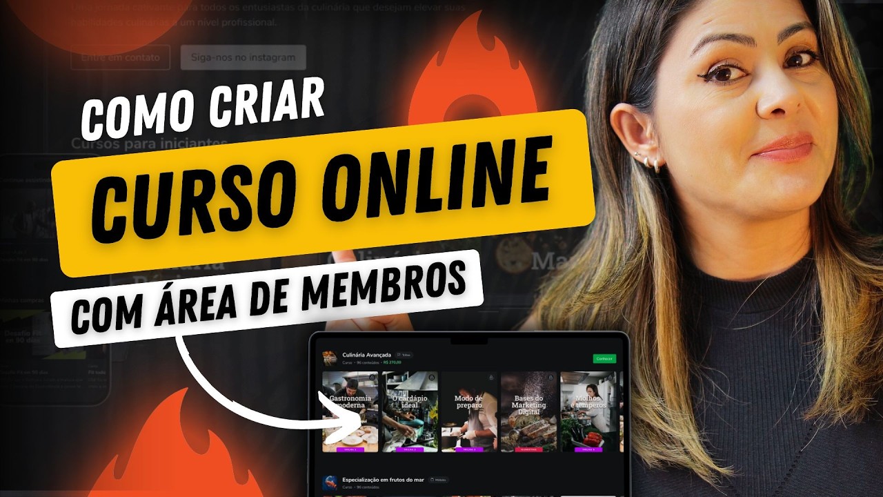 Como CRIAR um Curso Online  Estilo Netflix na Hotmart