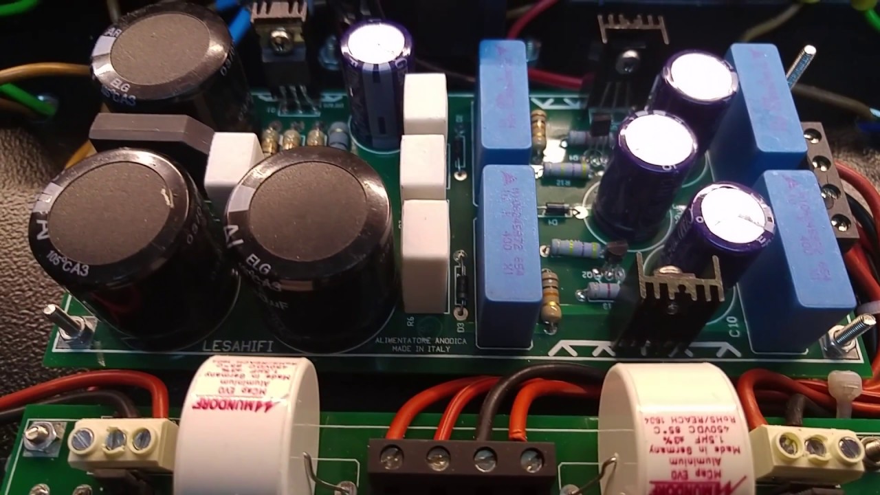 LESAHiFi: Amplificatore Valvolare 