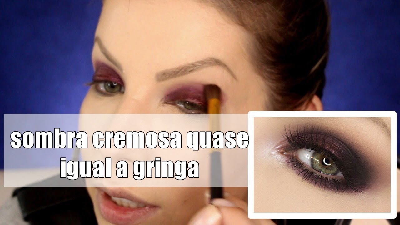 SUPER MAKE + RESENHA DA SOMBRA CREMOSA RICOSTI