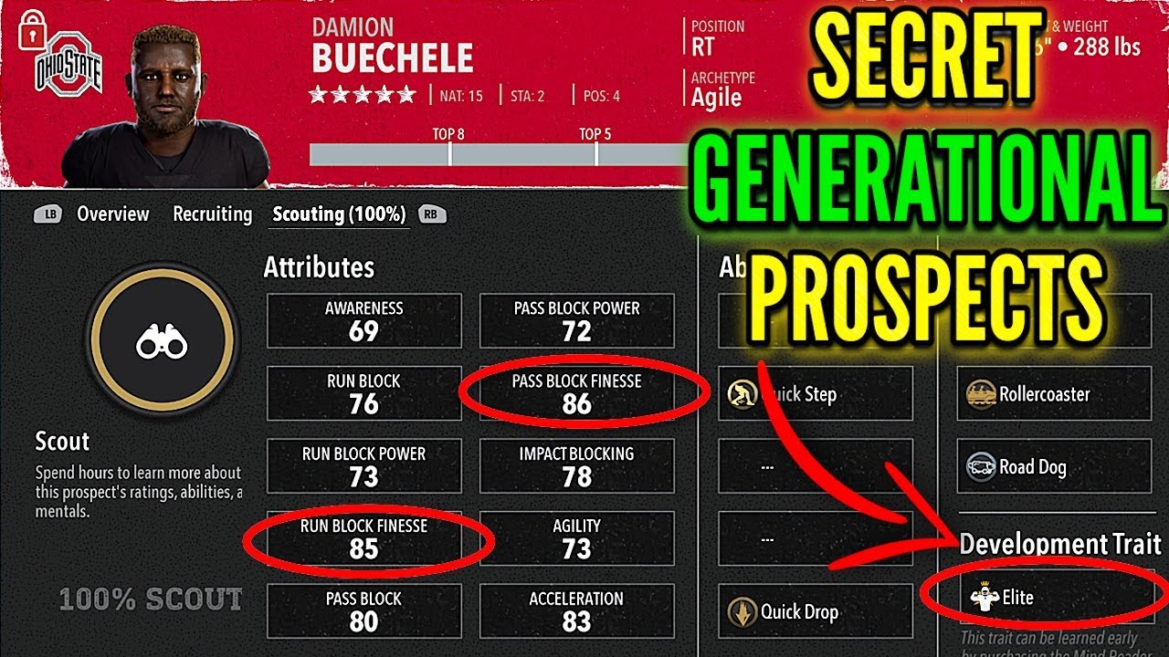 The DEFINITIVE Best RECRUITING SECRETS For AGILE TACKLES + Comprehensive Breakdown in CFB 26 !!!