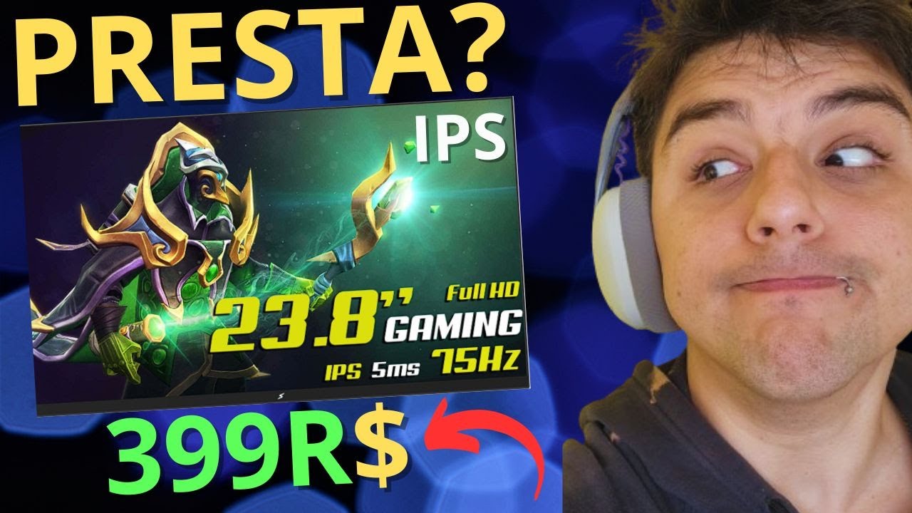 Monitor Gamer SuperFrame View, 23.8 Pol, Full HD, IPS, 5ms, 75Hz - REVIEW SINCERO (SEM PATROC&Iacute;NIO)