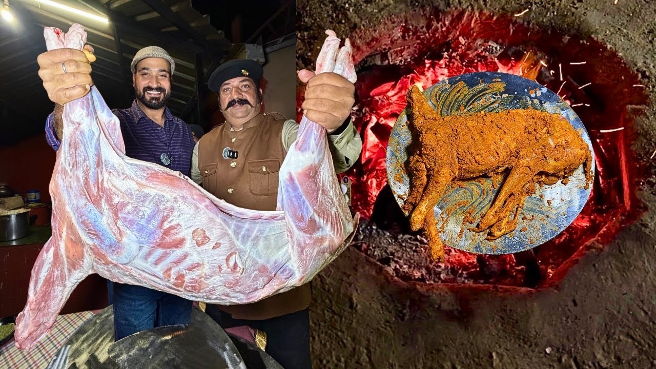 (साबूत खड़ बकरा) शिकार की recipe अब Restaurant में | 24 घंटे लगते है बनाने मे Udaipur Food Tour