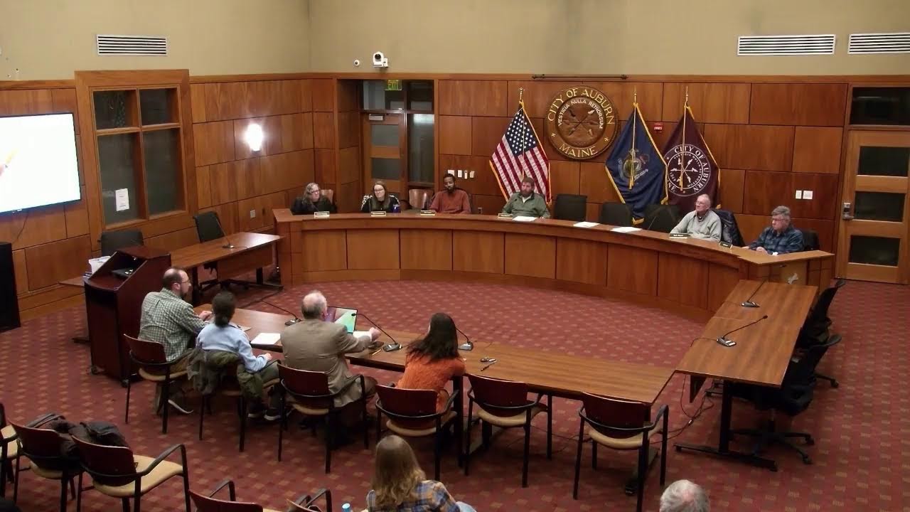City of Auburn, Planning Board Meeting,  January 12th,  2026