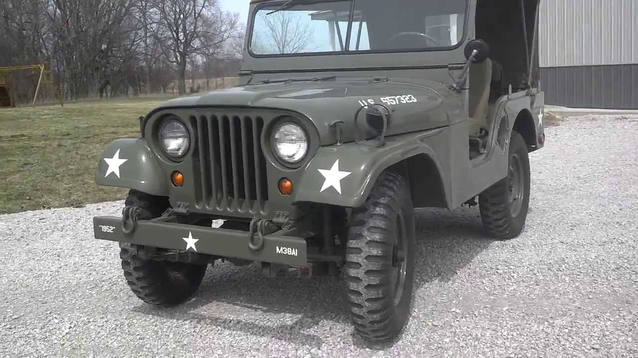 1952 M38A1 Army Jeep