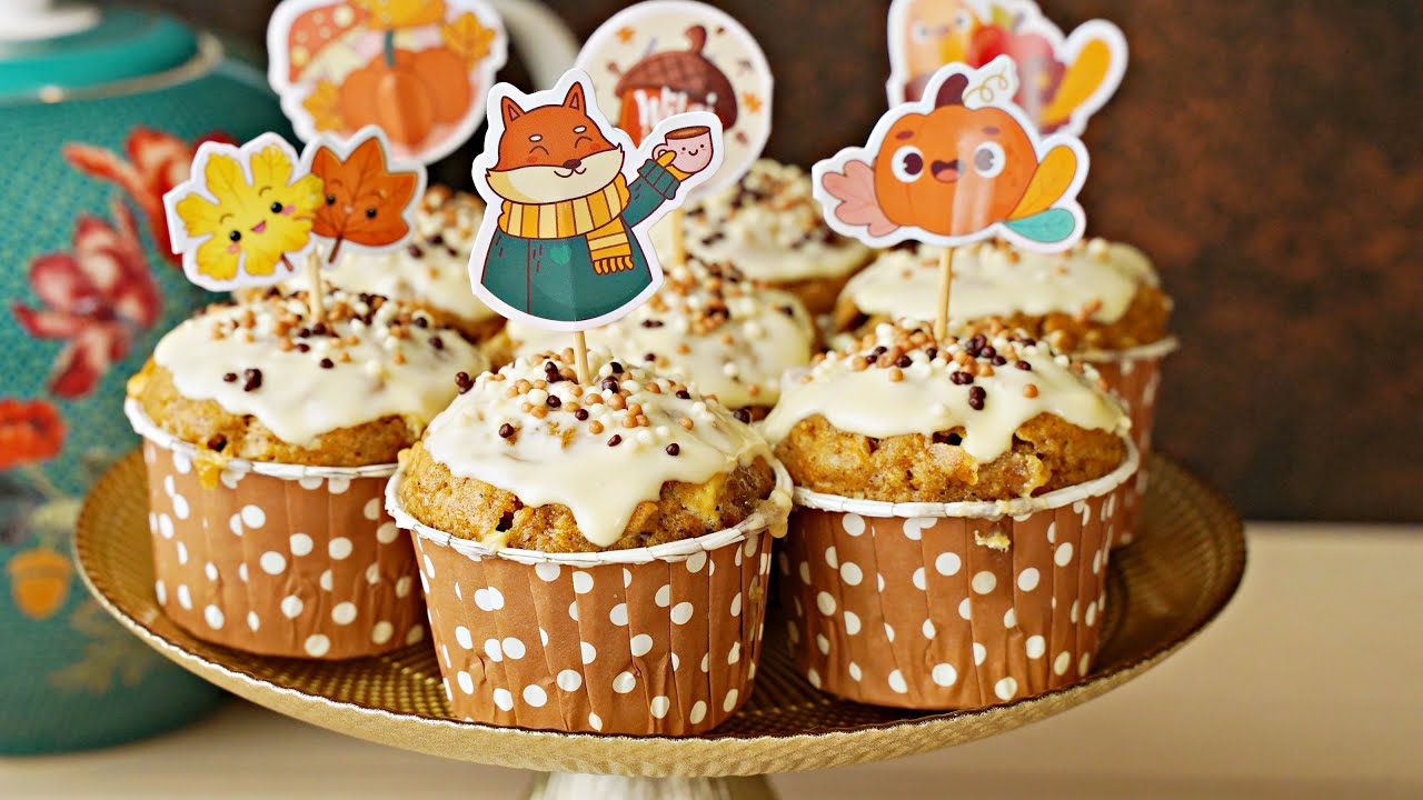 Najlepsze babeczki dyniowe z surowej dyni – Jak Pumpkin Spice Latte #przepis