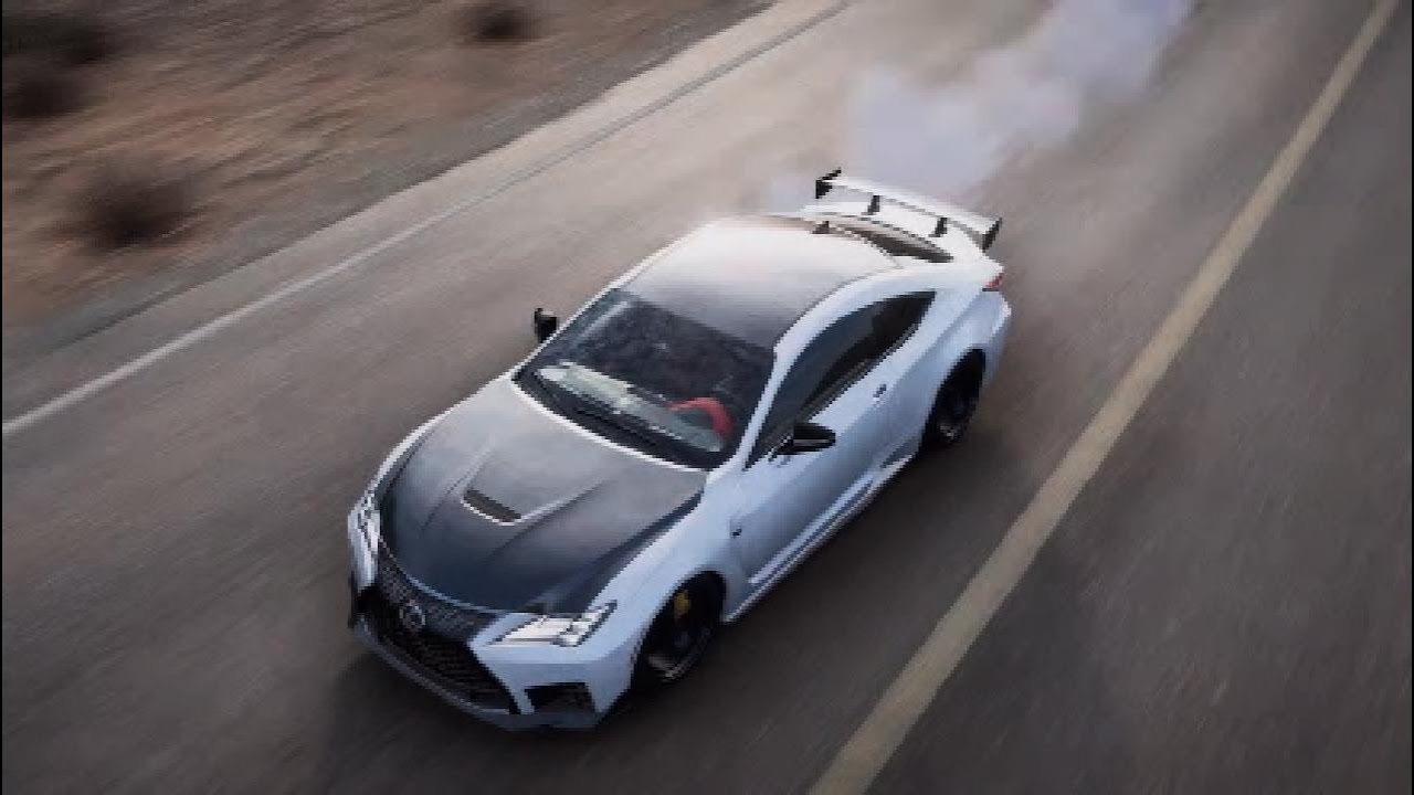 Forza horizon 5: Listening to Wait (Instrumental) racing my Lexus RC F Track Edition