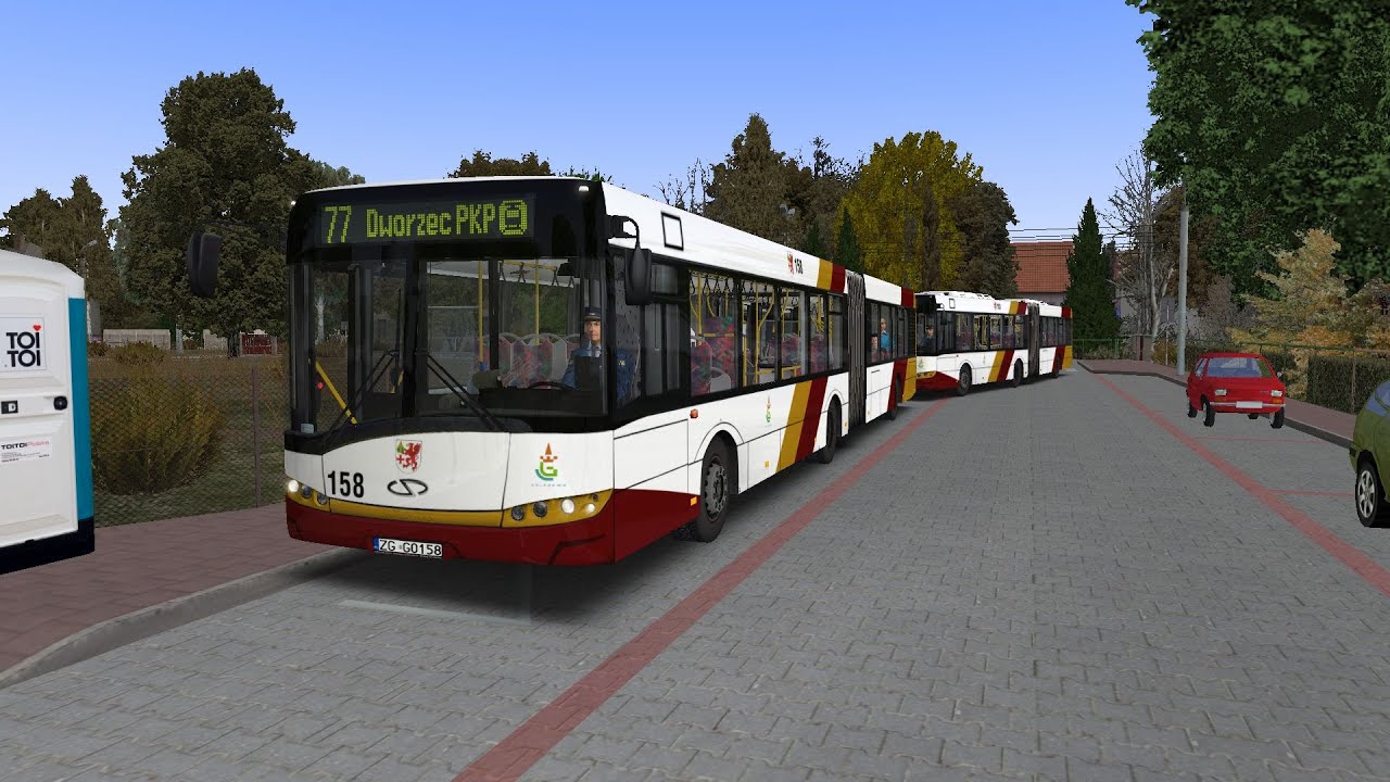 OMSI 2 Golczewo 2.0 Solaris Urbino 18 III Linia 77 (Trasa przyspieszona)