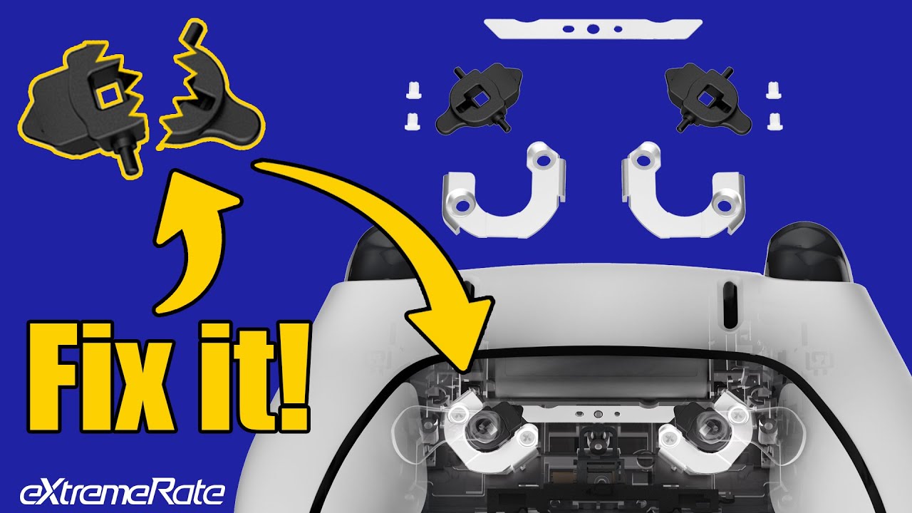 How to Fix PS5 Edge Controller Back Paddles Magnetic Module - eXtremeRate