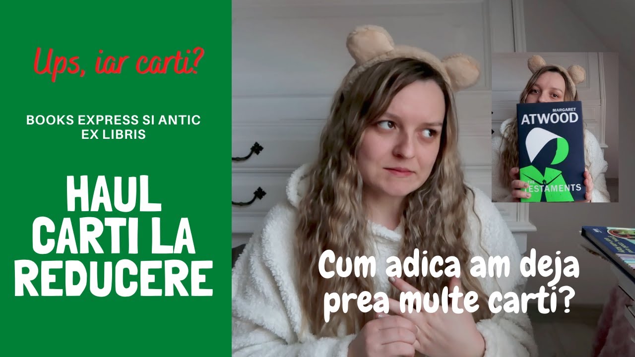 VLOGMAS Ziua 12 ** Haul carti la reducere - Books Express si AnticExLibris - prea multe carti? **