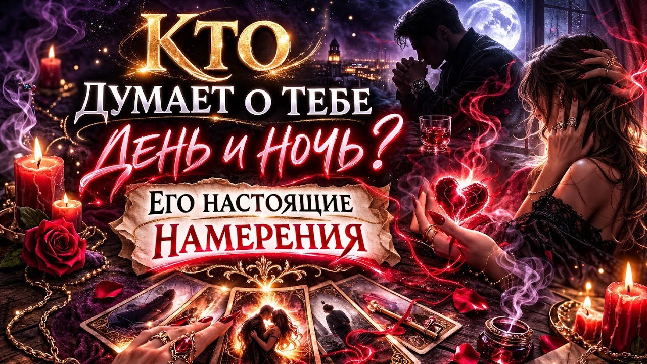 Кто думает о тебе день и ночь? Его настоящие намерения? 