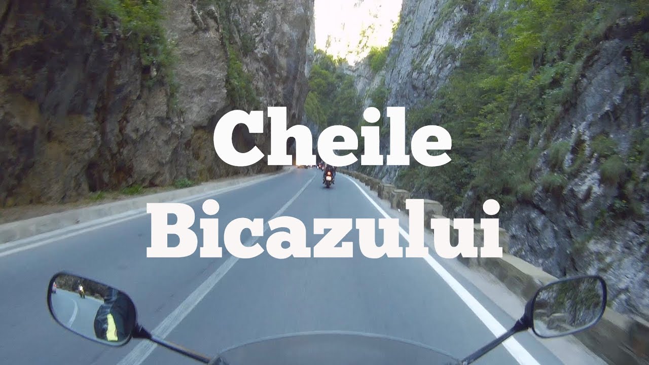 Cheile Bicazului pe Motocicleta