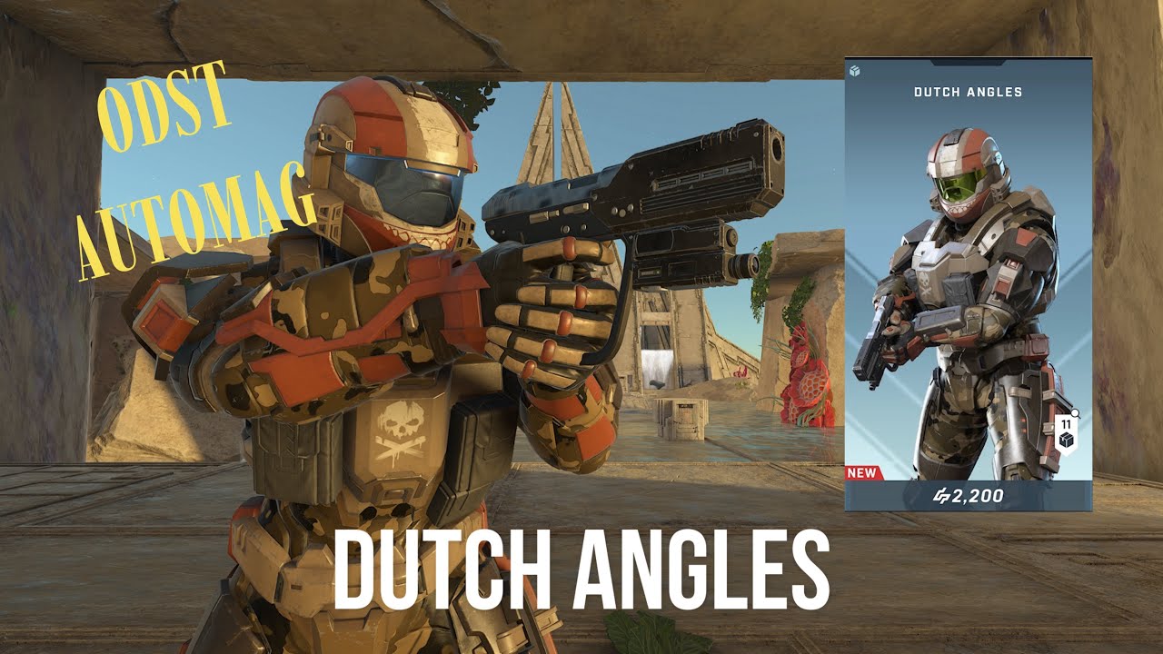Dutch's ODST Armour and AUTOMAG Weapon Model! - Dutch Angles - Halo Infinite Store