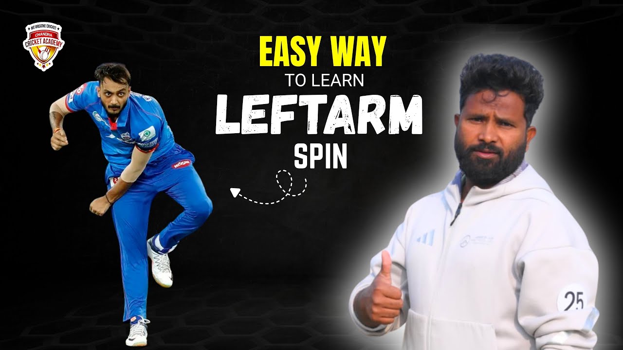 EASY WAY TO LEARN LEFTARM SPIN ✅