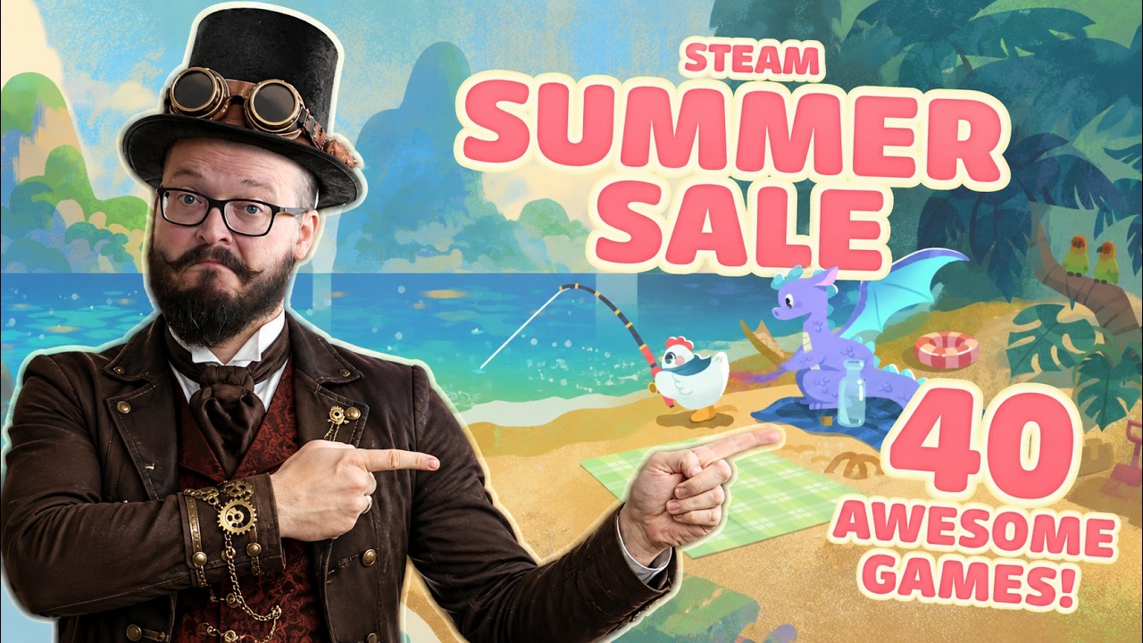 STEAM SUMMER SALE 2026! 40 AWESOME Games to get on Sale! 🕹️