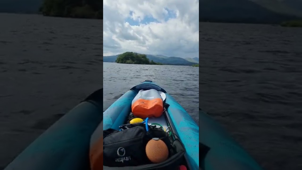 Aqua Marina Steam 412 2022 UK  inflatable kayak Loch Lomond