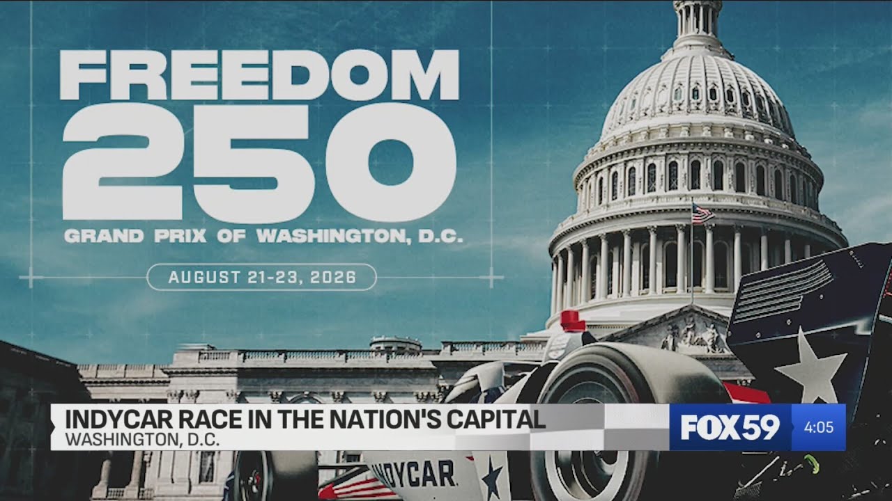 Trump announces ‘Freedom 250 Grand Prix,’ signs order bringing IndyCar race to streets of DC