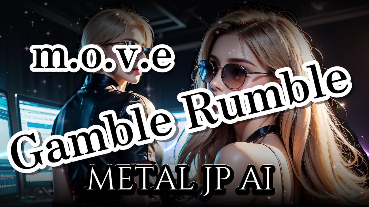 m.o.v.e【Gamble Rumble】AIメタル女子がカバーした　メタルとユーロビートのフュージョン！！ AI cover J-Rock