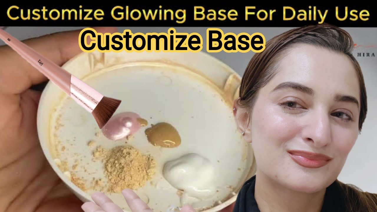 Glowing Base for Daily use l waterproof Party base Makeup 