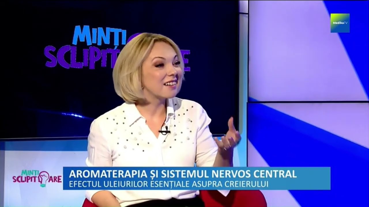 Aromaterapia și vindecarea emoțională | Dr. Angela Laur la emisiunea Minți Sclipitoare &ndash; Medika TV&rdquo;