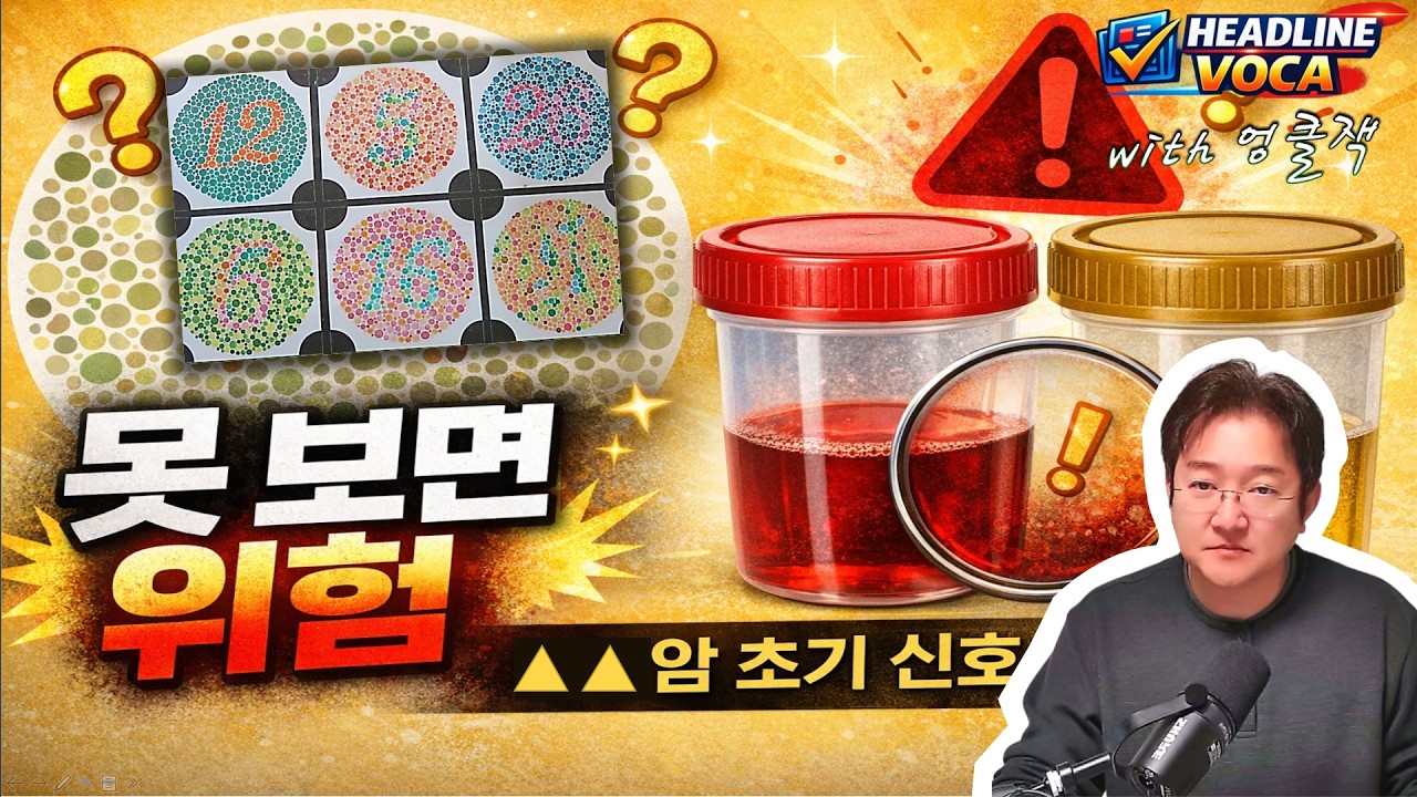 그림의 숫자가 보이시나요? 색맹이면 △△암 신호를 못 본다? | 엉클잭의 헤드라인 보카 (제1편)