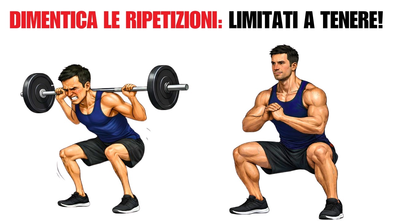 QUESTI 7 ESERCIZI ISOMETRICI COSTRUISCONO MUSCOLO PIÙ VELOCEMENTE DEL SOLLEVAMENTO PESI!