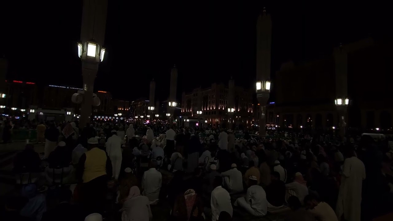أذان العشاء لــ المؤذن #أنس_الشريف || الأربعاء 15 رمضان 1447هـ