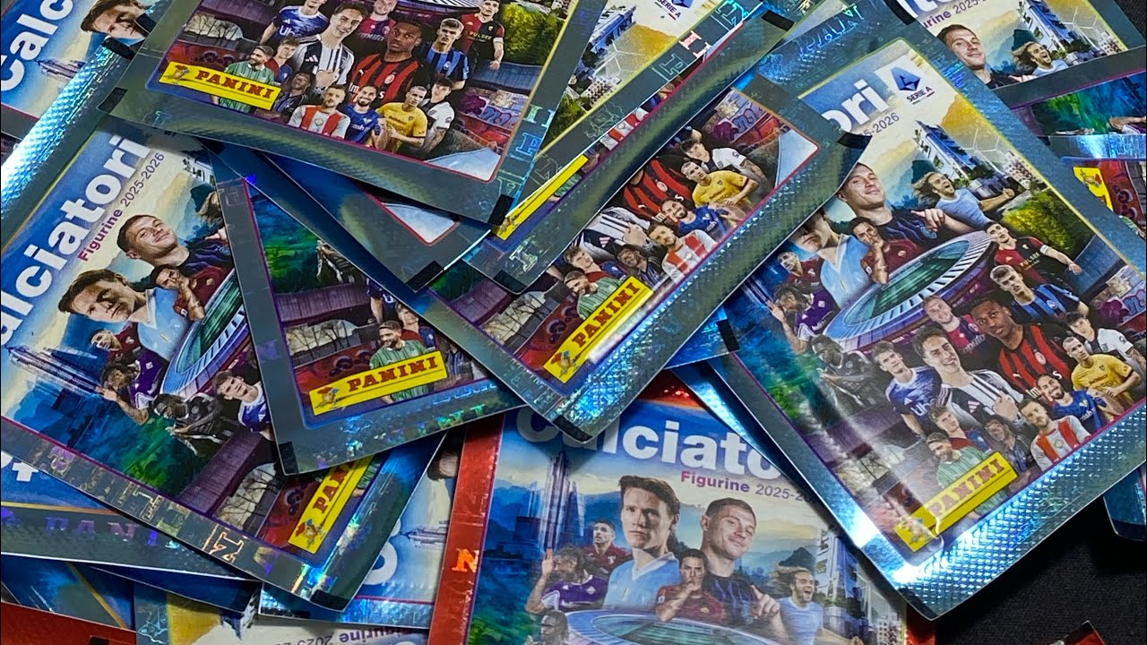 SPECIALE IL MIO COMPLEANNO 🎁 APRO 15 PACHETTI CALCIATORI PANINI DAL BOX DELUXE 🏆🏆🏆🏆🏆🤫🤫🤫🤫