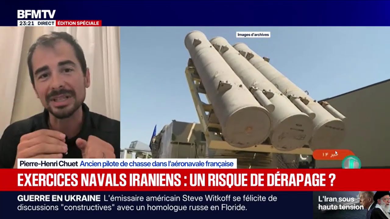 EXERCICES AU LARGE DE L'IRAN & POSTURE MILITAIRE US: DANGER? BFM 31/01/2026