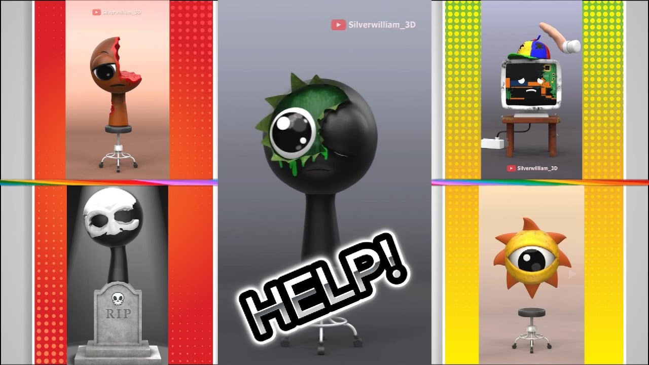 SPRUNKI inredilbox HELP! | Tiles Hop EDM Rush!