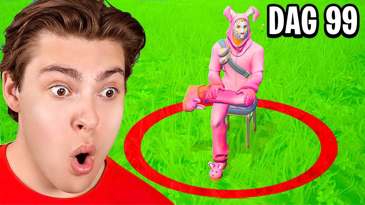 100 Dagen Overleven In Een Cirkel In Fortnite!