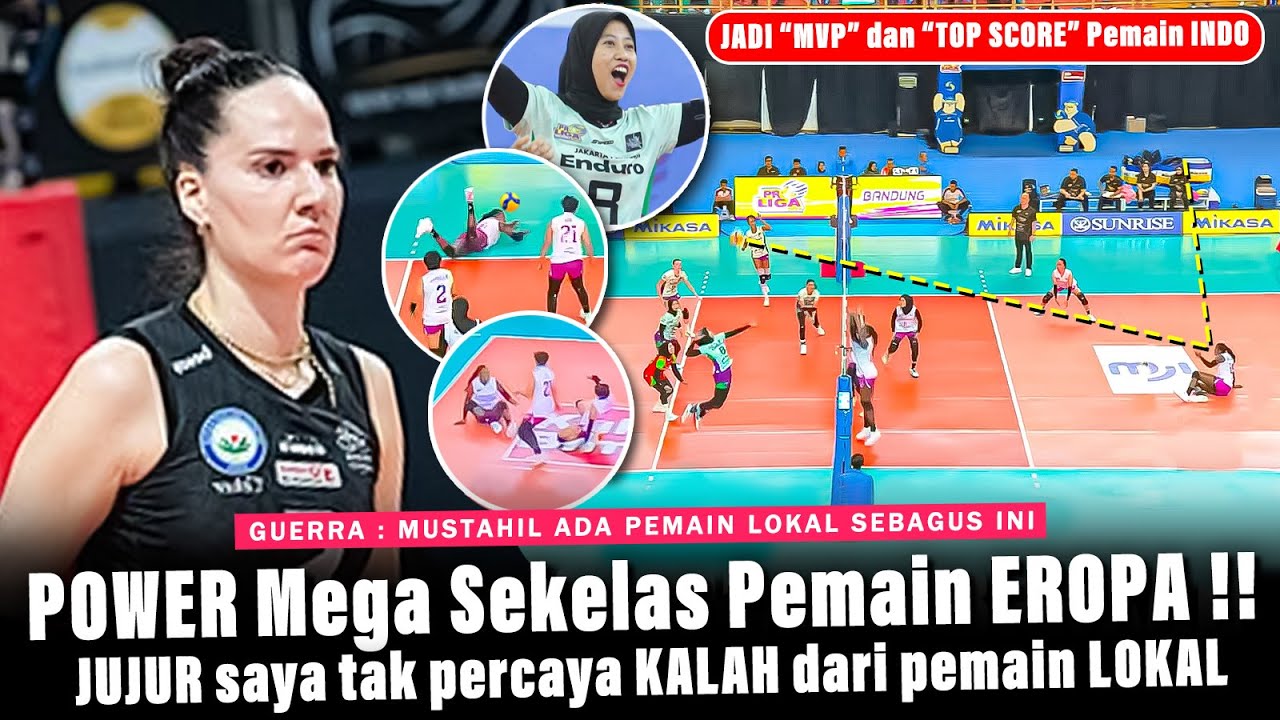 TUMBANGKAN Reputasi Pemain ASING !! Megawati Buat Pemain" Asing di Proliga Makin INSEKYUR 🫢🫣