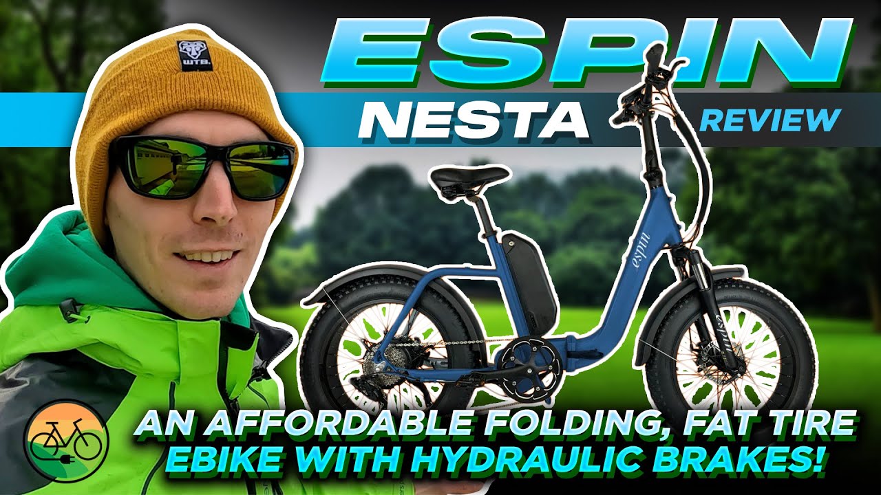 Espin Nesta Full Review: An Affordable Folding, Fat Tire Ebike with Hydraulic Brakes!