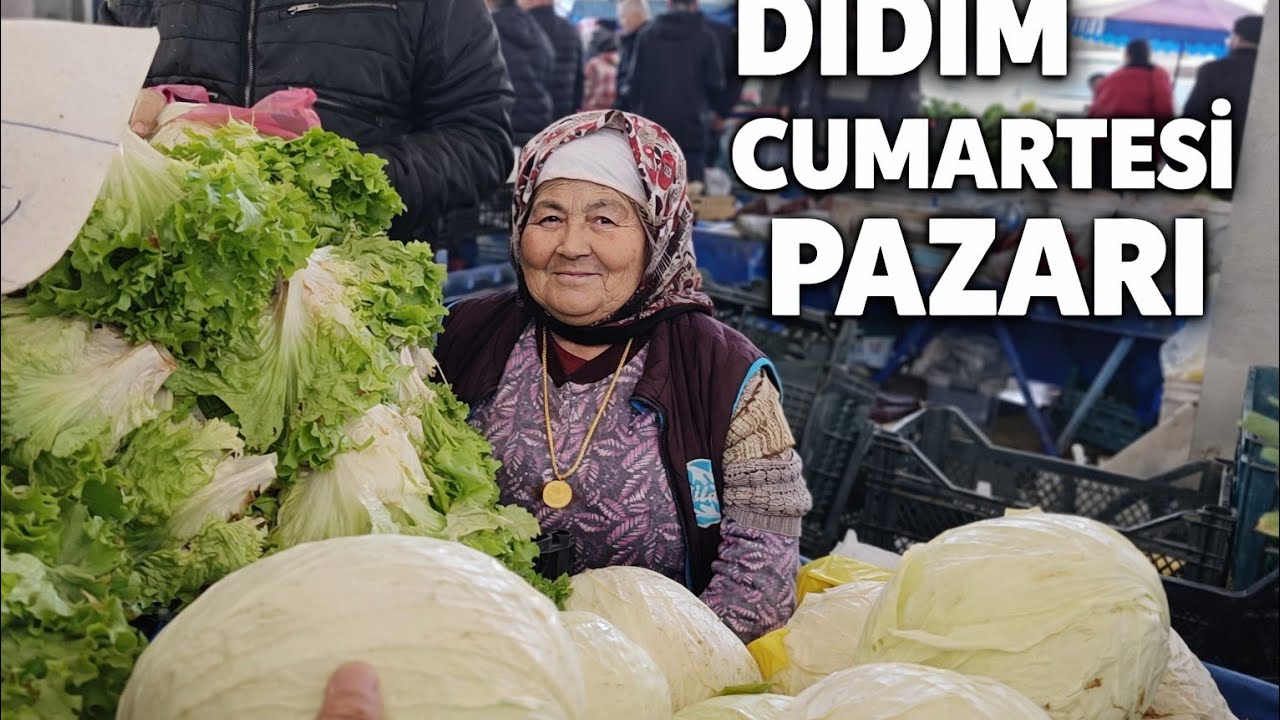 ✅ Ramazanda Pazar Alışverişine Çıktım! Didim Cumartesi Pazarı Fiyatları Şok Etti 😱 Pazar Turu