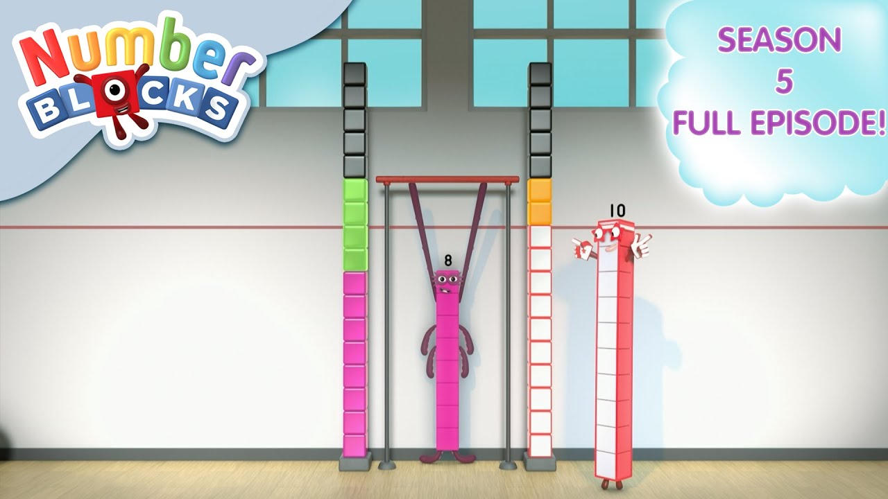 ​@Numberblocks- Ten Vaulting 🏅| Shapes | Season 5 Full Episode 6 | Learn to Count