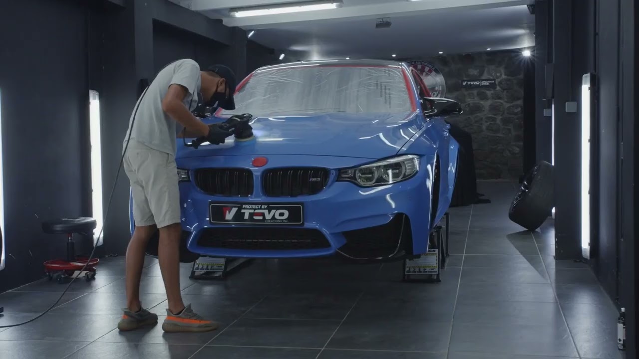 Ultimate Preparation of TEVO Ceramic Coating on BMW M3 by Detailing Performance