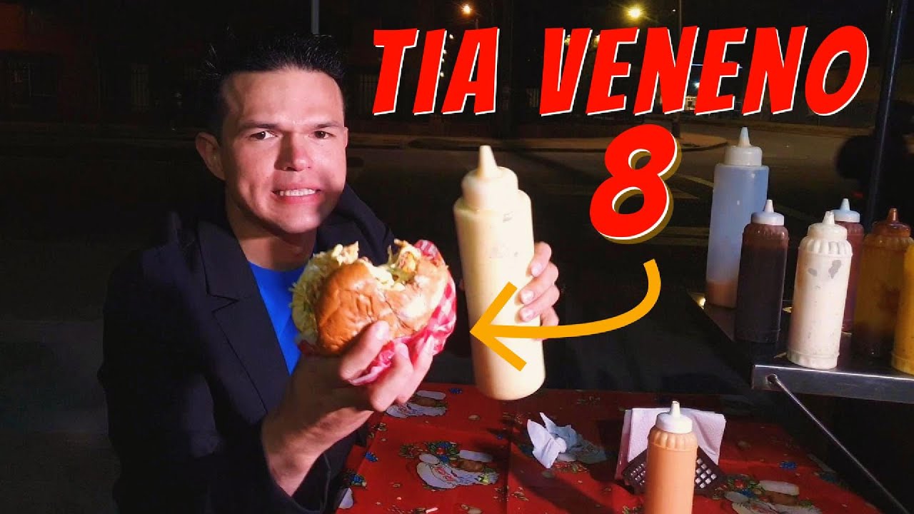 TIA VENENO 8 🍔Jose angel en COLOMBIA 🍟