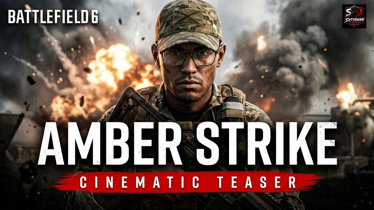 Opration AMBER STRIKE CINEMATIC TEASER BF6 2026 | #gaming #gameplay #cod #bf6gameplay