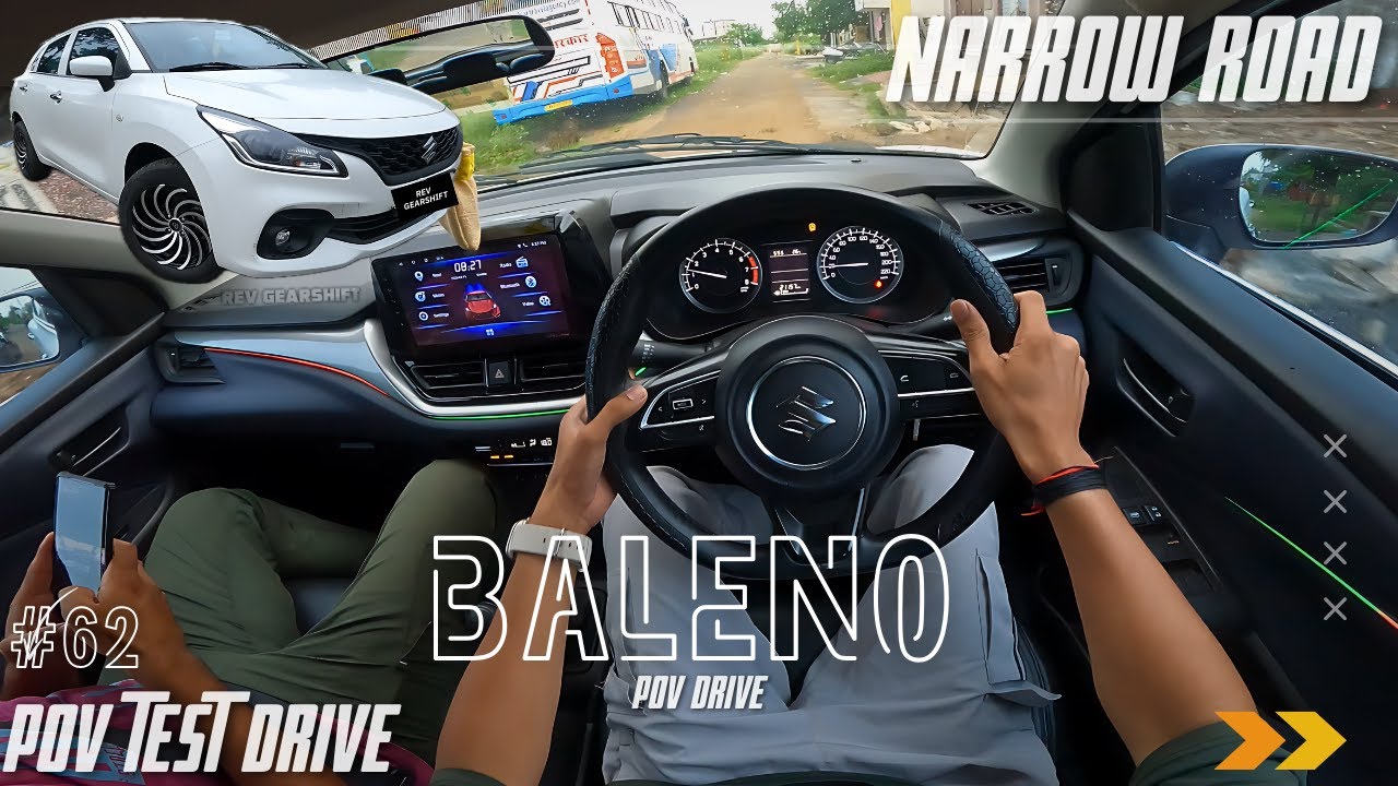 2024 MARUTI SUZUKI BALENO | SIGMA | 1.2L 88BHP | POV Test Drive #62 | 4K | REV GEARSHIFT #baleno