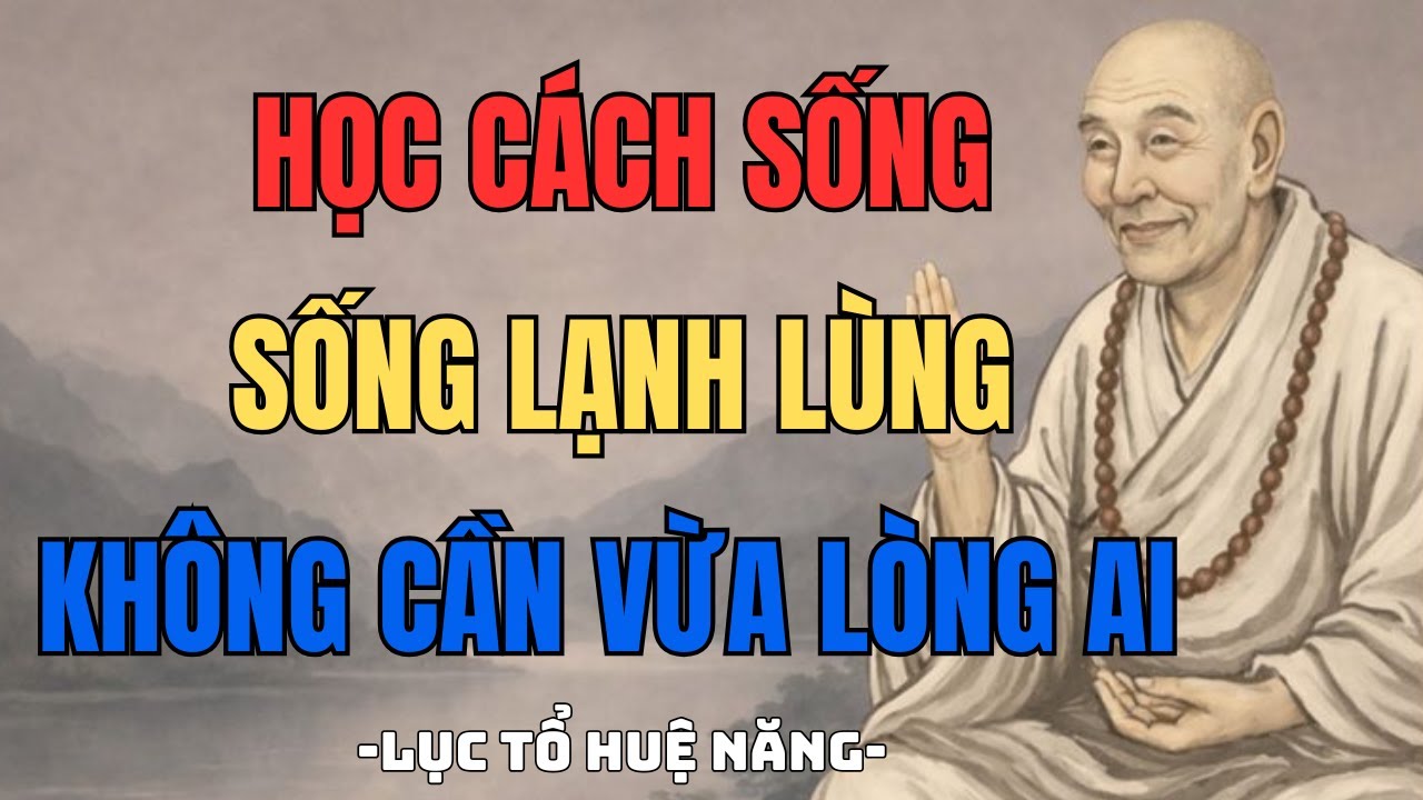 LỤC TỔ HUỆ NĂNG DẠY: Học Cách Sống Lạnh Lùng – Không Cần Vừa Lòng Bất Kỳ Ai