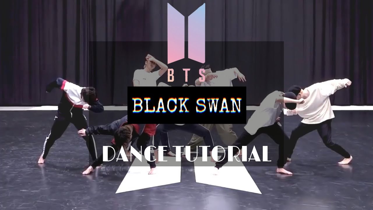 BTS - Black Swan [DANCE TUTORIAL SLOW MIRRORED]