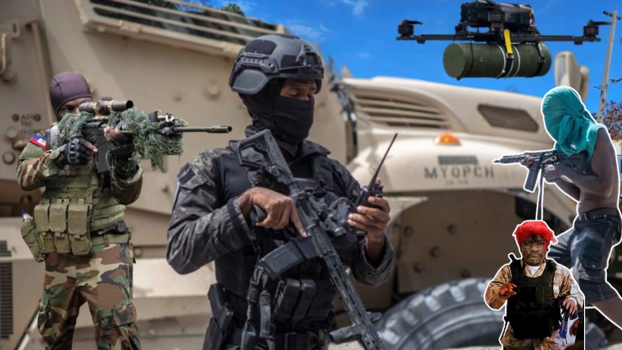 Djasporaa Sove La Polis Raboure Bandi yo Nan Matisan Drone Tonbe Anpil Depatcha , IZO Vin Brote Band