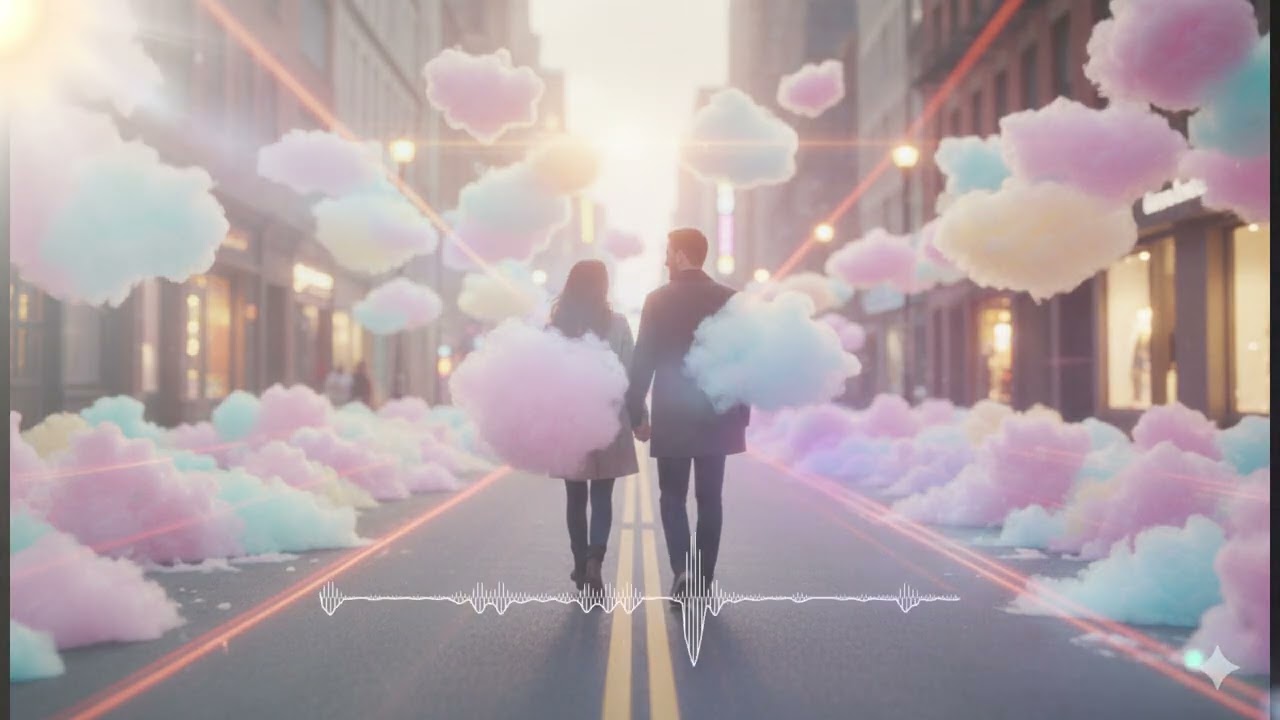 Candyfloss Roads 🍭 Dreamy Indie Love Song | City Walk Romance | Soft Indie Pop