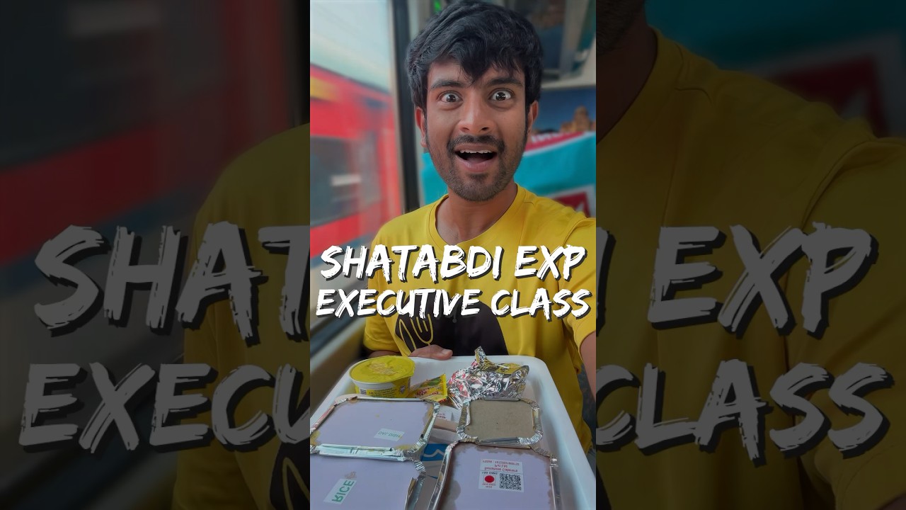 Foodathon on Mumbai Ahmedabad Shatabdi Express Train! 🚆🥪🤤