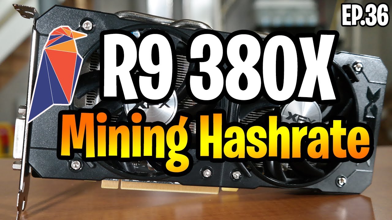 R9 380x Mining Hashrate Testing & OverClock Settings