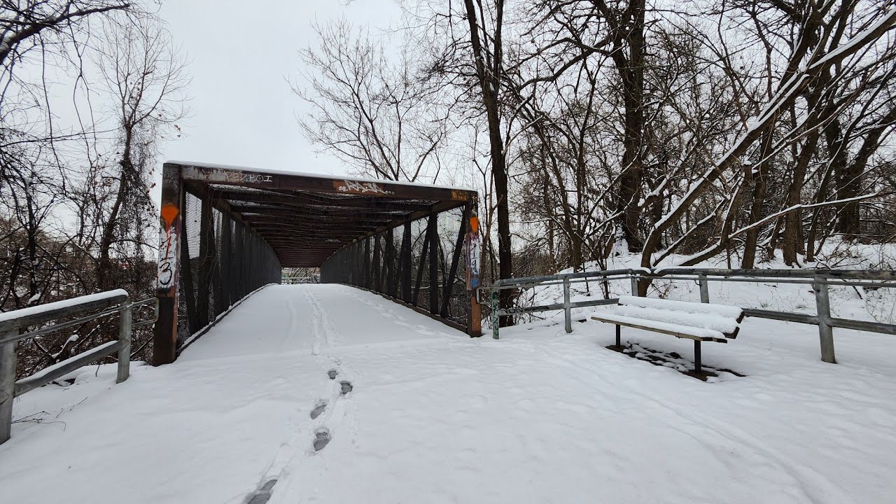 Gwynns Falls Trail Snow Walk