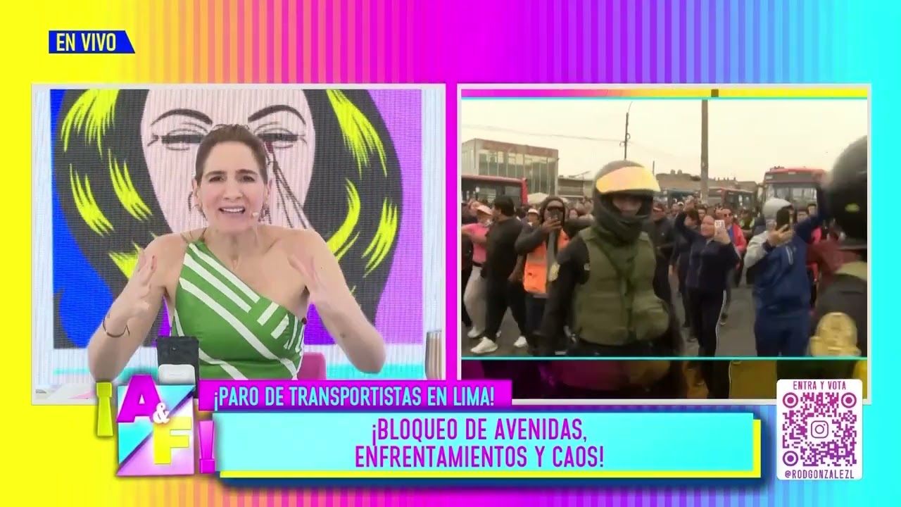 Amor y Fuego - OCT 06 - GIGI MITRE SE PRONUNCIA SOBRE EL PARO DE TRANSPORTISTAS | Willax