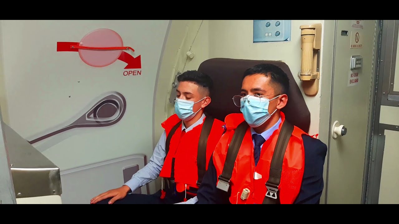 Preparación de cabina - Agua / ECOA Procedimientos de emergencia